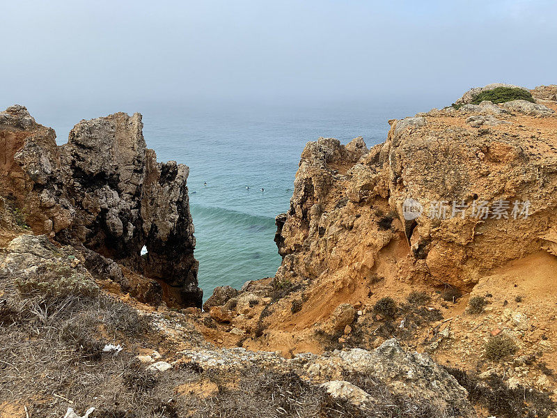 葡萄牙-阿尔加维-海岸从萨格雷斯到<s:1>奥维森特角